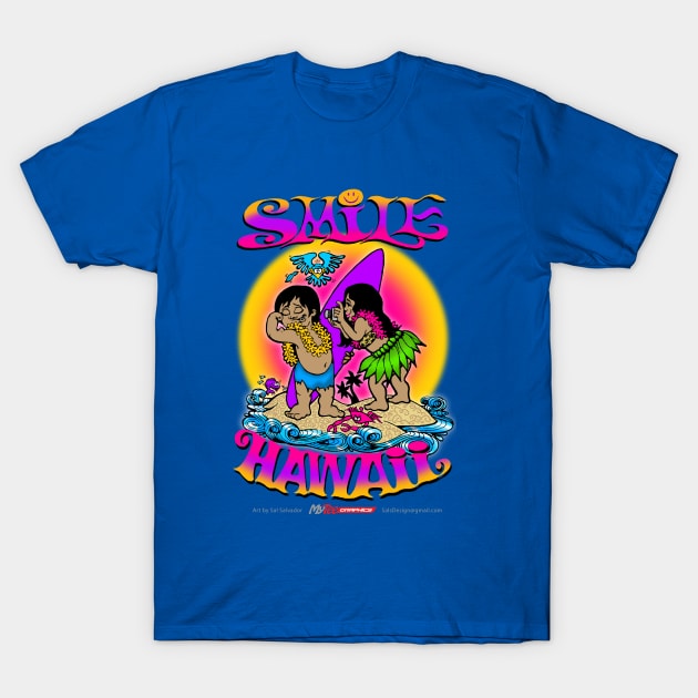 Smile Hawaii T-Shirt by MyTeeGraphics